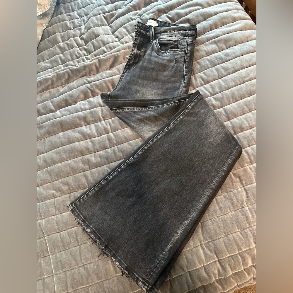 Bohme Black/Dark Gray Flare Jeans